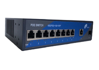 PoE Gigabit Ethernet SFP Fiber Switch 8 Port POE Switch