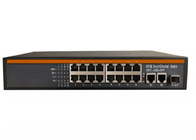 16+2+1 POE Ethernet Switch 16 POE And 2 RJ45 And 1 SFP Ports