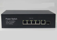 SFP Unmanaged Ethernet Switch , 12Gbps Gigabit 4 Port POE Switch