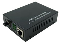10/100/1000Mbps SFP POE Fiber Media Converter with 1 PoE Port and 1 SFP Slot