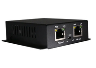1 to 2 PoE Extender 10/100Mbps POE and Network Extender 100m for IP Camera 15w
