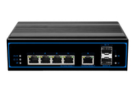 7 Ports Full Gigabit Industrial Switch with 4 Downlink and 1 Uplink port and 2 SFP Ports