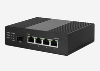 Din Rail 100mbps POE Switch With 1 SFP Fiber And 4x100M PoE Ports