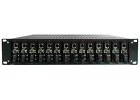 14 Slots Rack Mount Chassis 2U 19&quot; For Standalone Media Converter
