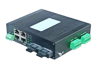 L2+ Industrial Ring Managed Ethernet Switch 4x10/100TX + 4xRS485 + 2x100FX SC Ports