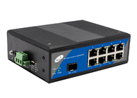 Auto Negotiation Speed Unmanaged Gigabit Fibre Switch With 1 SFP Slot And 8 Ethernet Ports
