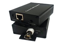 10/100Mbps 1*BNC+1*LAN EOC Ethernet Over Coaxial Extender 1.5km Power Supply DC12V