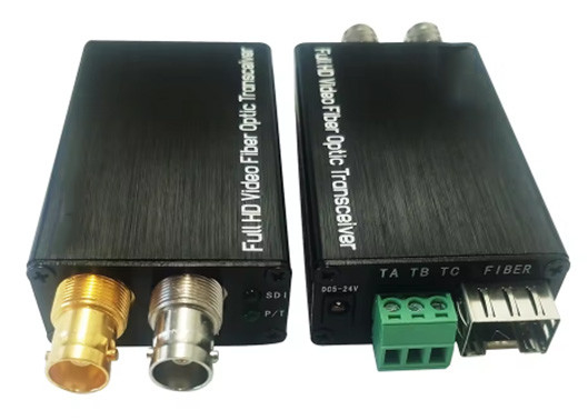 3G-SDI Fiber Converter with Loop Out Fiber Optic Transceiver HD/SD/3G SDI Fiber Extender