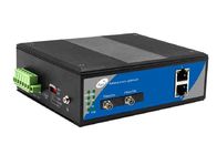 Ultra Low Delayed Ethernet Fiber Switch , 4 Port Industrial Ethernet Switch