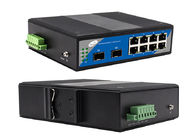 Managed SFP Ethernet Switch 8 Port Gigabit POE Switch 8 Ethernet 2 SFP Port