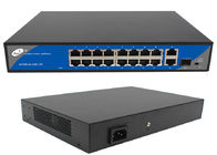 IEEE802.3 Af  At 10/100M 16 Port POE Switch With SFP