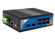 Managed SFP Fiber Switch 2 Gigabit SFP 6 10/100M SFP Port