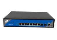 Managed SFP Fiber Switch , 8 Port Network Switch 1000 Mbps