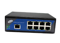 FCC 8 Port Industrial POE Switch 1 100M Uplink 8 10/100M Ethernet Ports