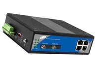 Single Mode 10/100Mbps Fiber POE Switch With Optical Port