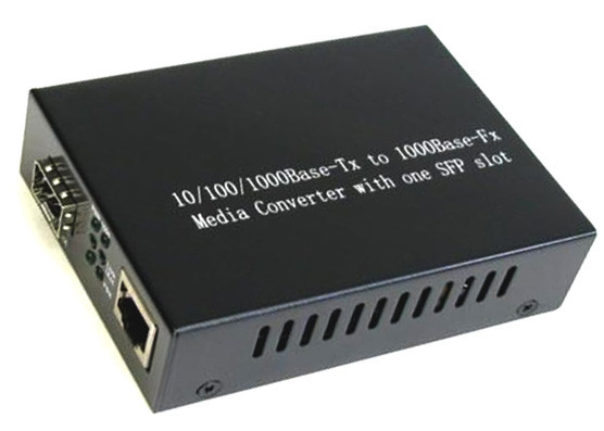 Fast Ethernet Media Converter 1000Mbps with 1 SFP Slot and 1 Ethernet Port