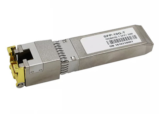 30m Ethernet 10G Copper Module , RJ45 Electrical SFP Fiber Transceivers