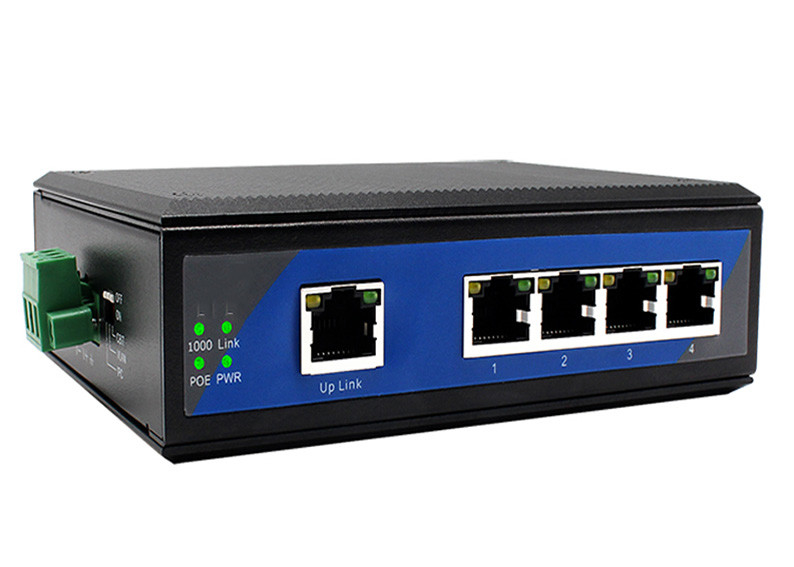 5 Port 100M Industrial Ethernet Switch Store And Forward Support VLAN CBIT