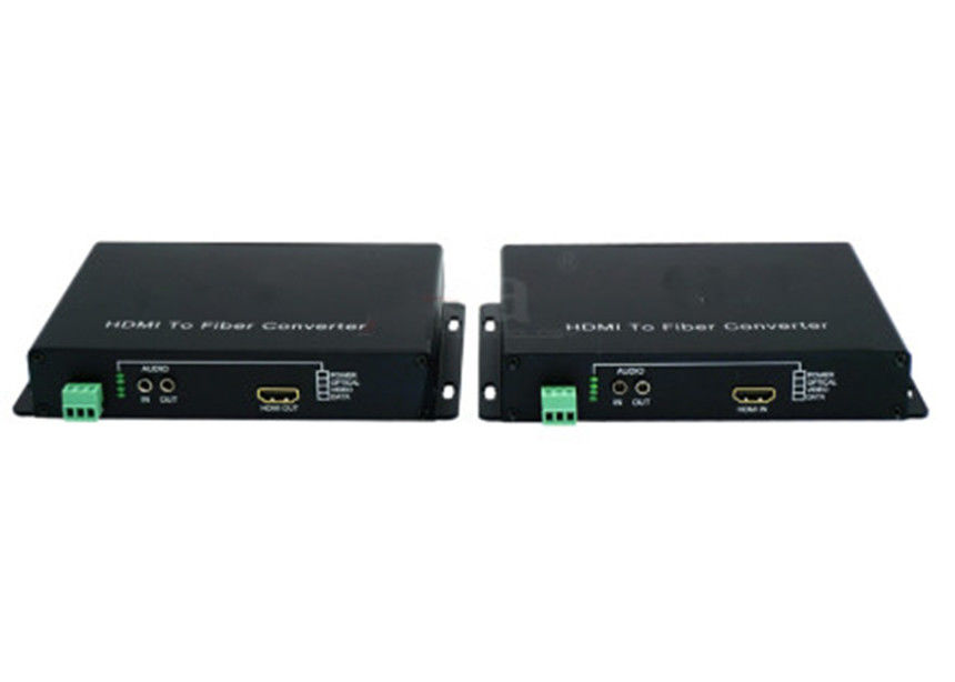 Full Digital HDMI Fiber Extender , HDMI To Fiber Optic Extender