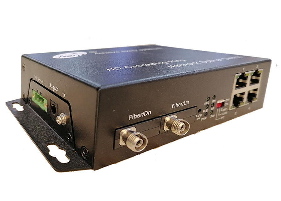 10/100M 1.8Gbps Optical Ethernet Switch With POE Ports