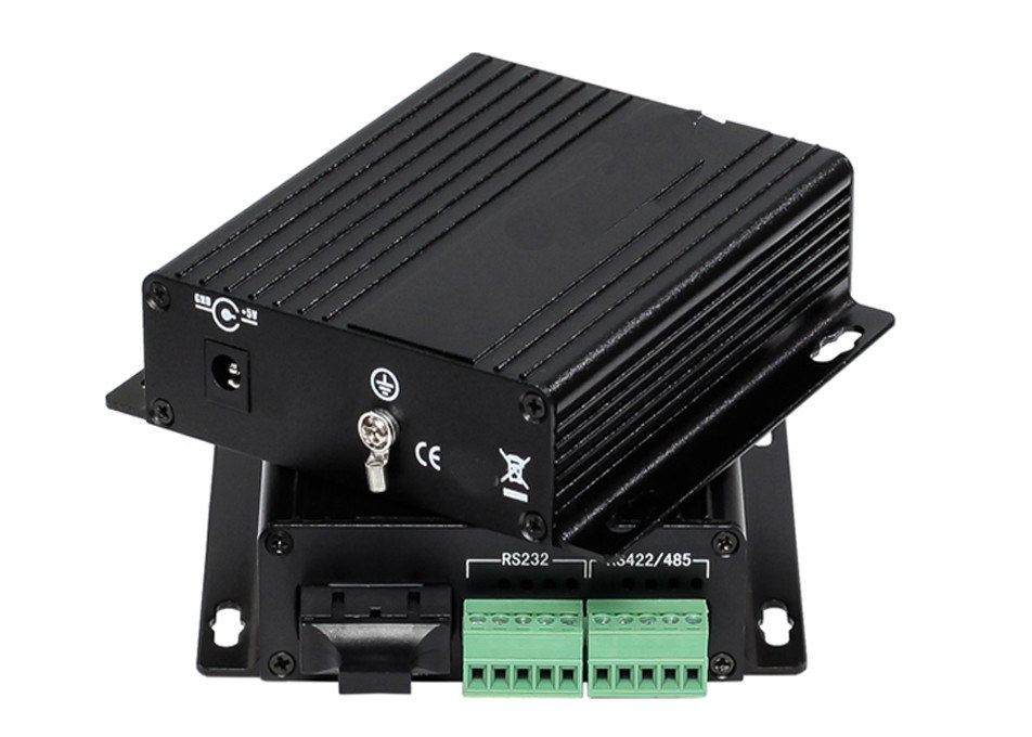 RS232 RS422 RS485 Serial To Fiber Media Converter
