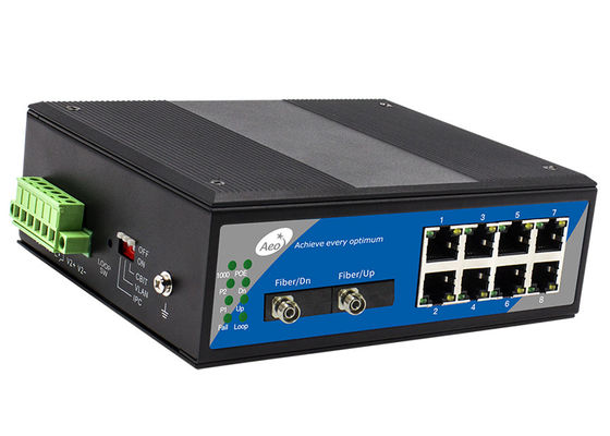 CBIT Support 10/100Mbps Industrial POE Switch 8 Port
